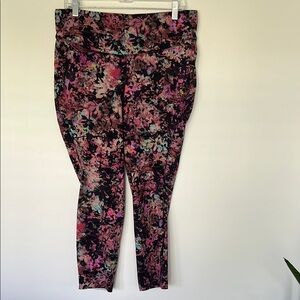 Lululemon Floral Patterned Leggings